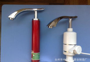 不锈钢一体成型出水管 电热水龙头配件详解