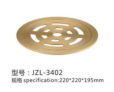 吉自来JZL-3402地漏 铜质选材与管道零件性能详解